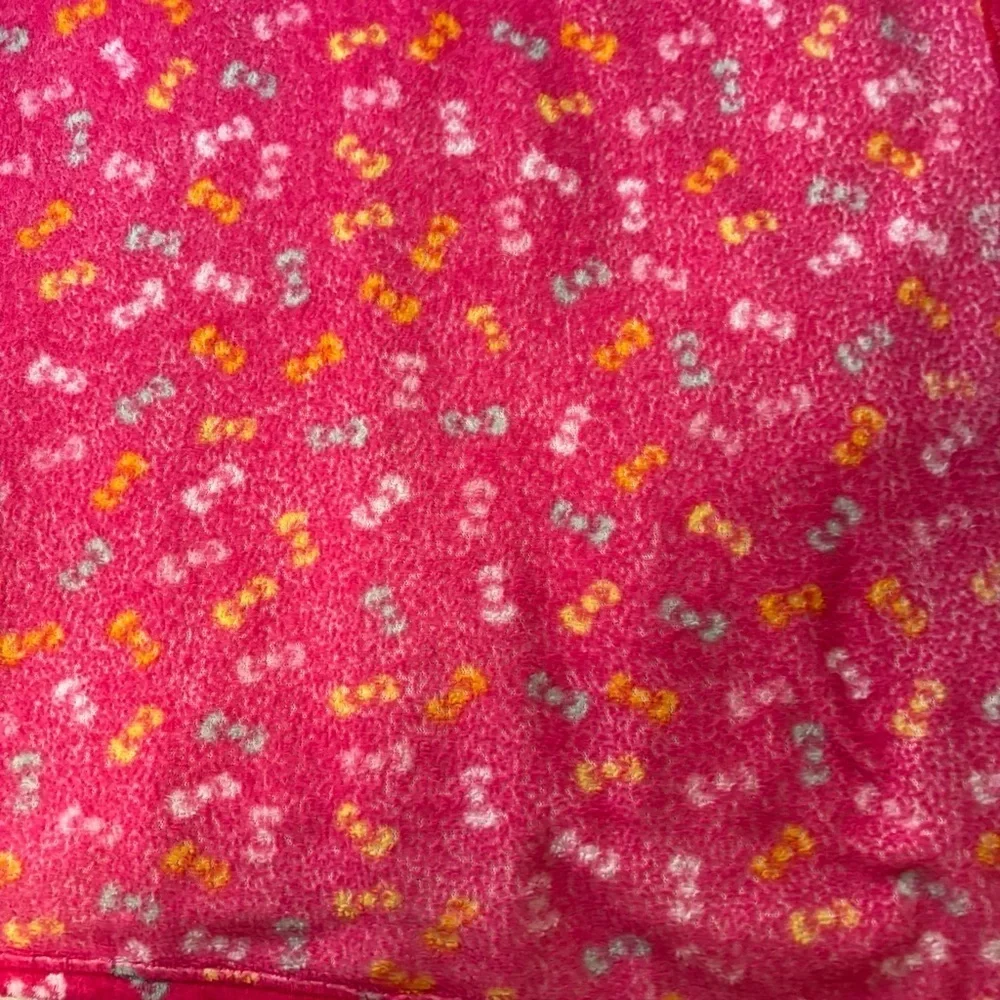 Sanrio Hello Kitty fleece Blanket with Bow Pattern 36” x 28”